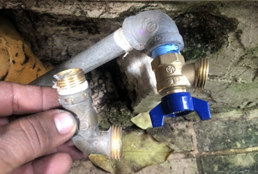 Water valve replacement
